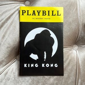 King Kong playbill